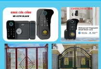 Khoá vân tay cửa cổng HUBERT chính hãng tiêu chuẩn Đức tiên tiến hiện đại