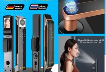 Khoá vân tay HUBERT chính hãng tiêu chuẩn Đức sản xuất Thái Lan thương hiệu số 1 hiện nay.