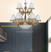 Đèn chùm cổ điển Châu Âu NC 9019/12B