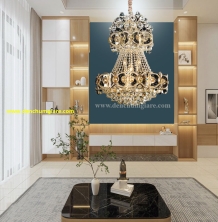 Đèn chùm pha lê EU CFLA34