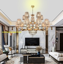 Đèn chùm pha lê NC 7037/15