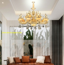 Đèn chùm pha lê nến EU C2068/15