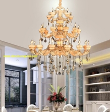 Đèn chùm pha lê nến EU C2073/30