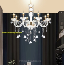 Đèn chùm pha lê nến NC 001/8