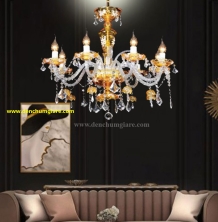 Đèn chùm pha lê nến NC 074/8
