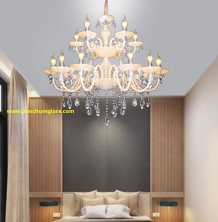 Đèn chùm pha lê nến NC 141/18