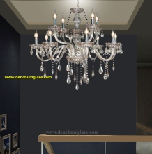 Đèn chùm pha lê nến NC 2040/12