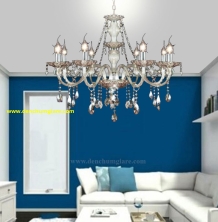 Đèn chùm pha lê nến NC 2040/8