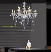 Đèn chùm pha lê nến NC 2045/12