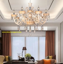 Đèn chùm pha lê nến NC 2076/8C