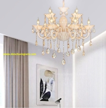 Đèn chùm pha lê nến NC 2101/12
