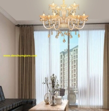 Đèn chùm pha lê nến NC 2104/12