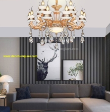 Đèn chùm pha lê nến NC 5056/15