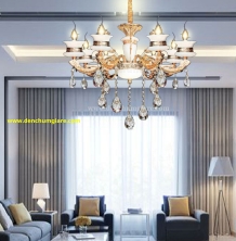 Đèn chùm pha lê nến NC 5056/8