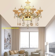 Đèn chùm pha lê nến NC 9006/8