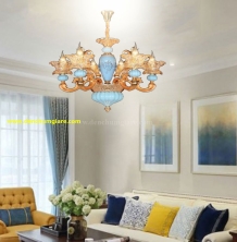 Đèn chùm pha lê nến NC 9220/6