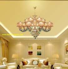 Đèn chùm pha lê nến NC 9301/15