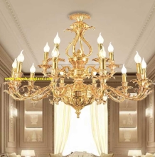 Đèn chùm phòng khách LTH- CDQT/52