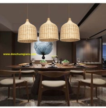 Đèn thả mây tre hình chuông MT01/02/03/04