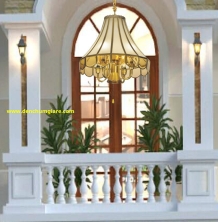 Đèn thả mái vòm EU CD784