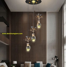 Đèn thả pha lê EU T6196/3