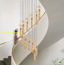 Đèn thả thông tầng pha lê NC 9722/12