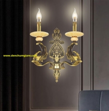 Đèn treo tường đồng EU VD644