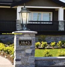 Đèn trụ cổng EU TD69