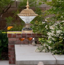 Đèn trụ cổng NVT 347