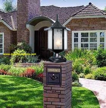 Đèn trụ cổng NVT 351B