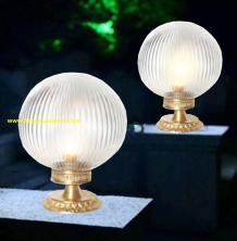 Đèn trụ cổng cầu thuỷ tinh NVT 668-D150