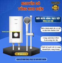 Máy nước nóng trực tiếp Panasonic DH-4NTP1VM có bơm trợ lực, dòng cao cấp điều chỉnh nhiệt độ vô cấp 