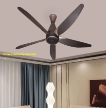 Quạt trần Panasonic 5 cánh F-60GDS thiết kế hiện đại sang trọng với động cơ DC tiết kiệm điện năng (mẫu mới 2024)