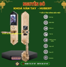 Khoá vân tay đại sảnh HUBERT HB DS79F Gold tiêu chuẩn Đức với 8 tính năng nổi bật