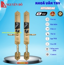 Khoá vân cửa đại sảnh Hyundai HY-SLC8820 GOLD được thiết kế theo phong cách hiện đại, sang trọng tiêu chuẩn Hàn Quốc với 8 tính năng nổi bật 