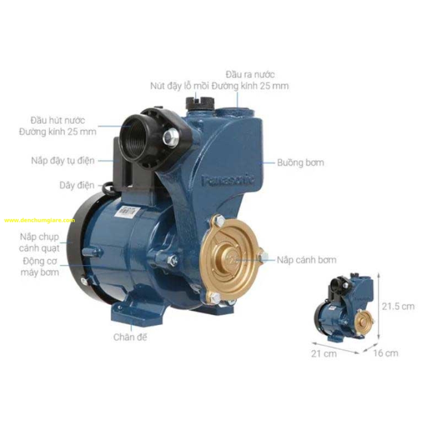 Máy bơm nước Panasonic đẩy cao GP-129JXK-SV5