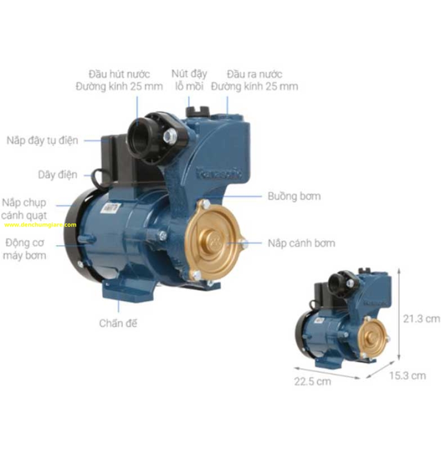 Máy bơm nước Panasonic đẩy cao GP-200JXK-SV5