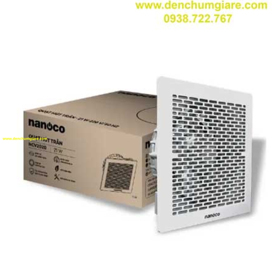 Quạt hút âm trần Nanoco NCV2020