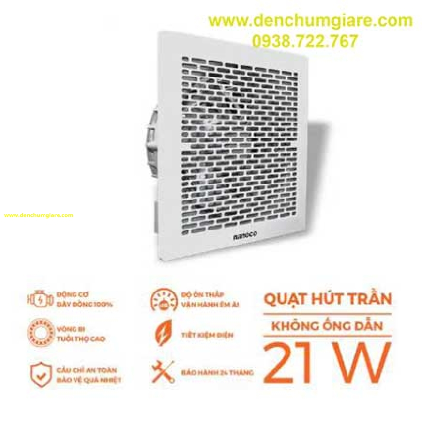 Quạt hút âm trần Nanoco NCV2020
