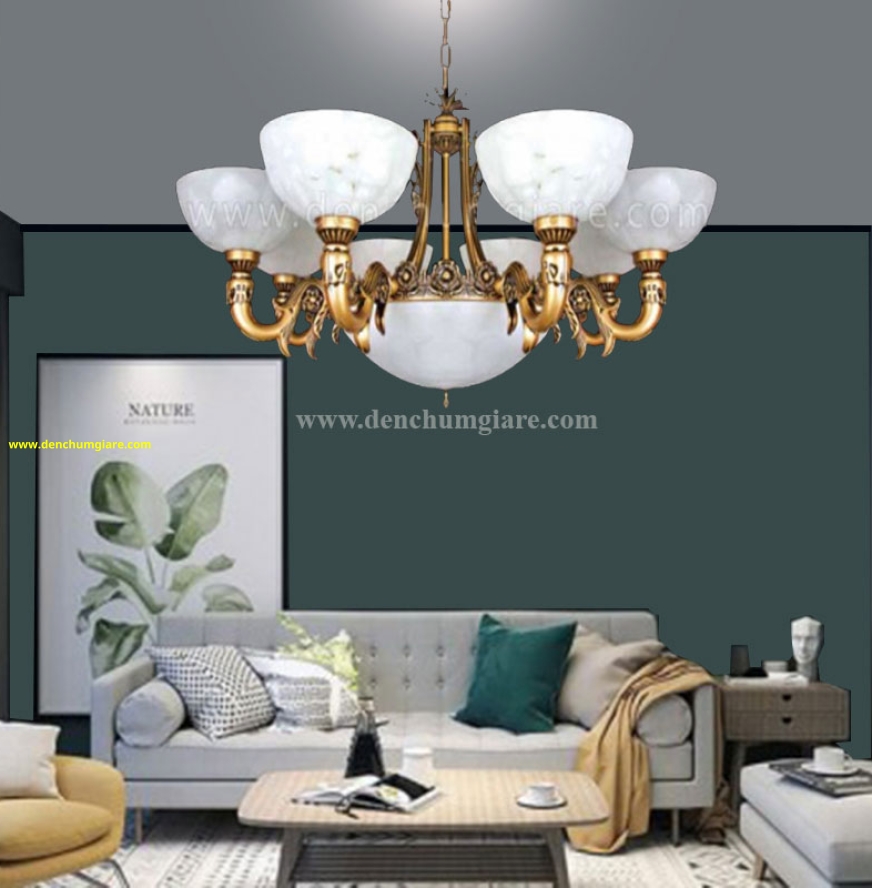 Đèn chùm cổ điển Châu Âu NC 1106/8