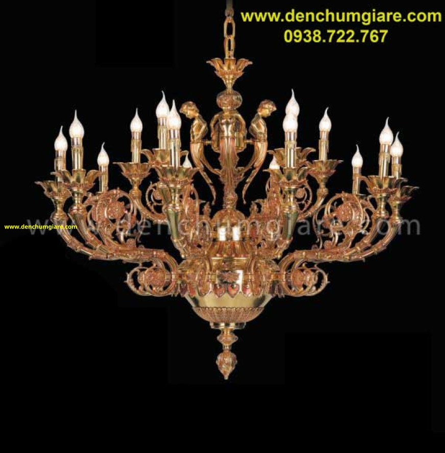 Đèn chùm đồng CĐ1276/20