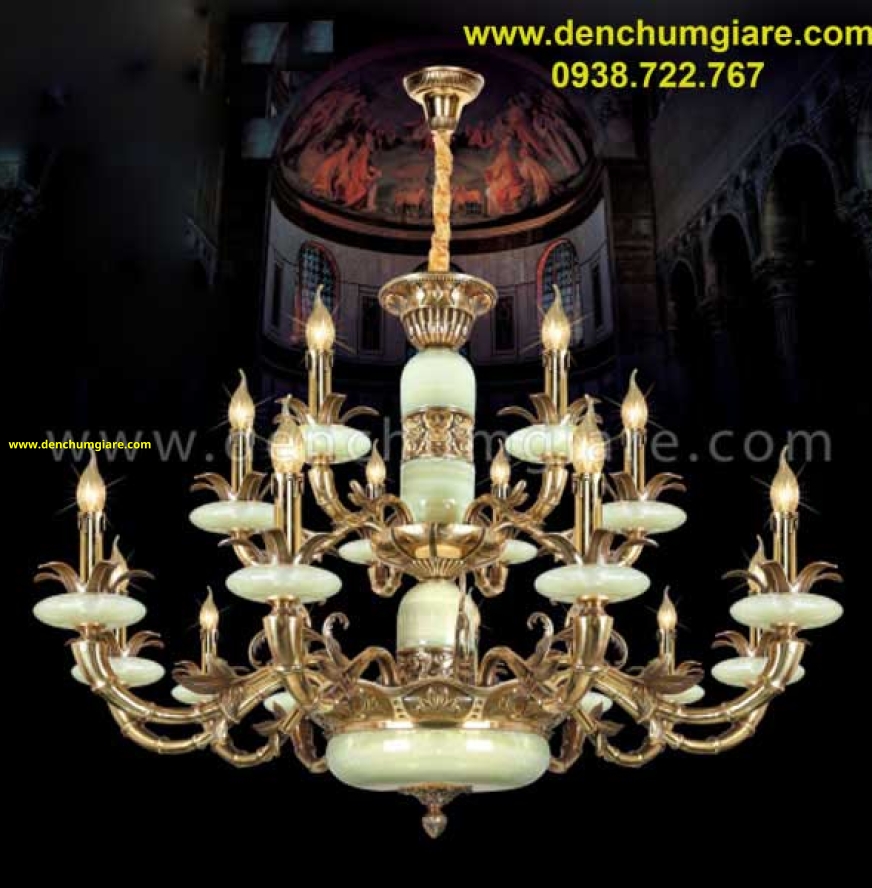 Đèn chùm đồng NC 027/18