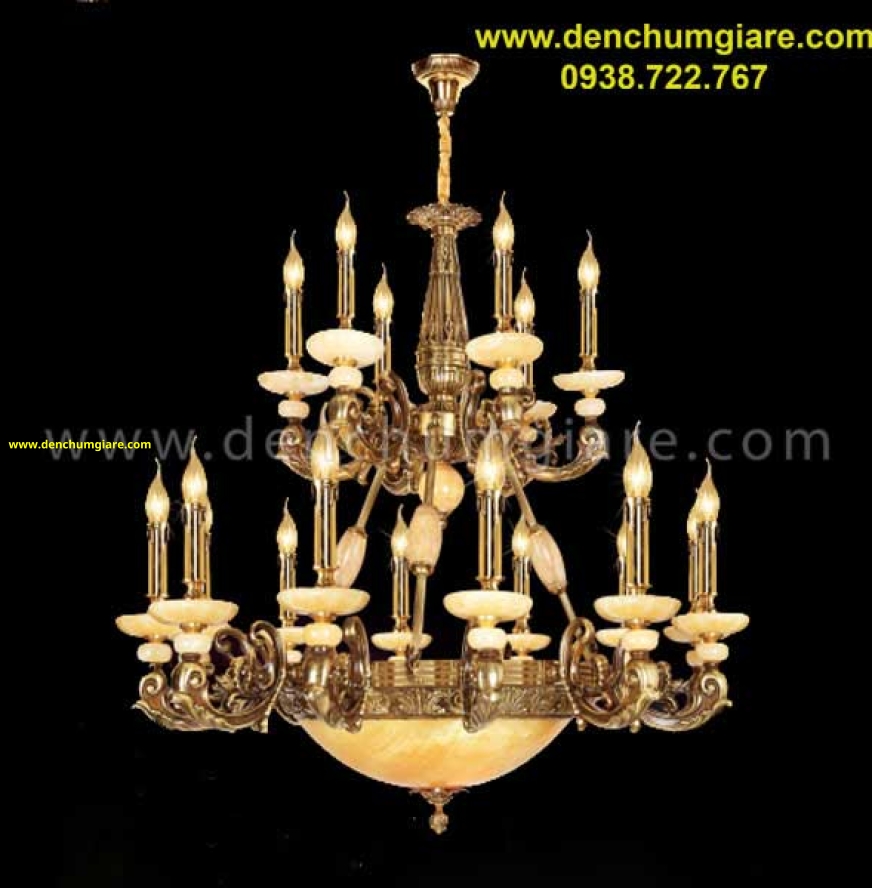 Đèn chùm đồng NC 030/18
