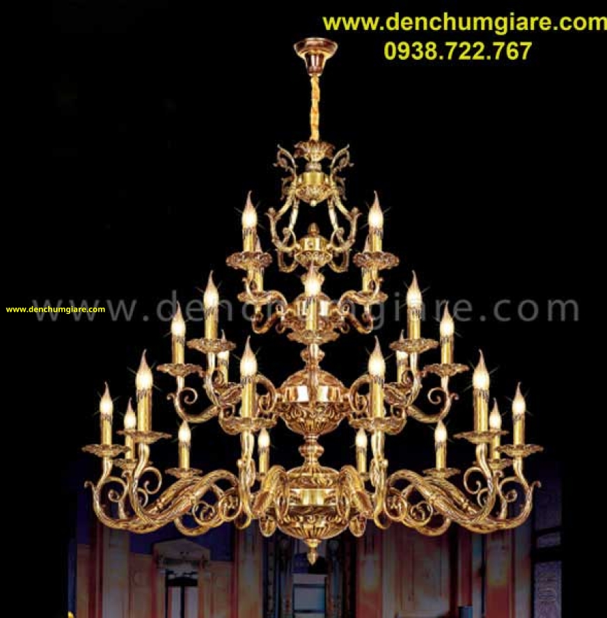 Đèn chùm đồng NC 031/24
