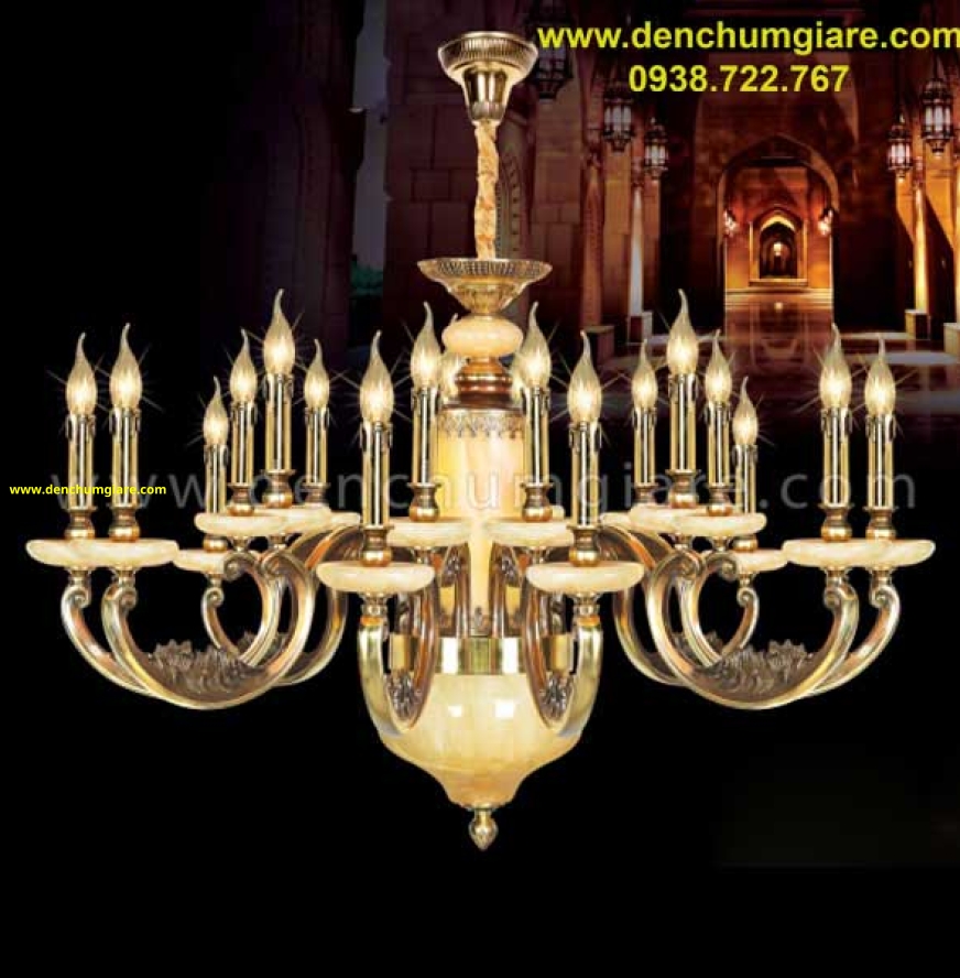 Đèn chùm đồng NC 115/18