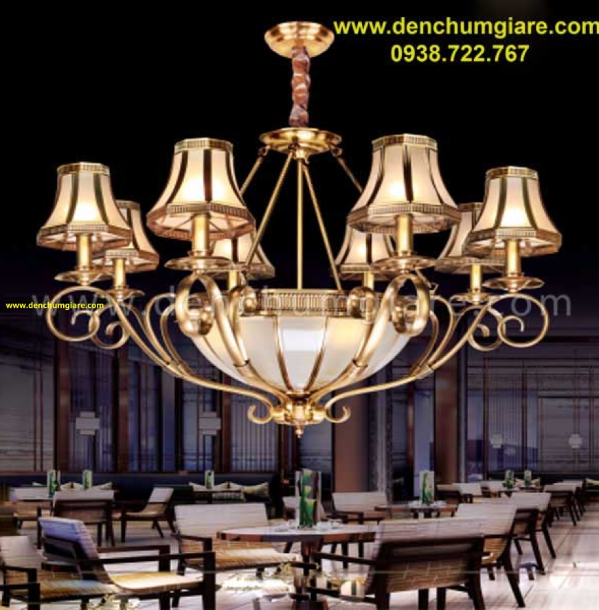 Đèn chùm đồng NC 20153/8
