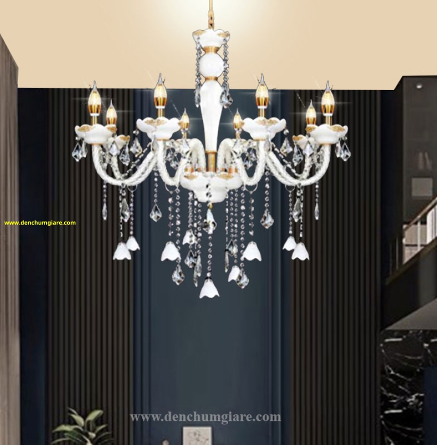 Đèn chùm pha lê nến NC 001/8