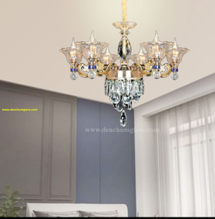 Đèn chùm pha lê nến NC 2206/6