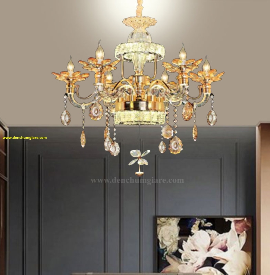 Đèn chùm pha lê nến NC 9006/6