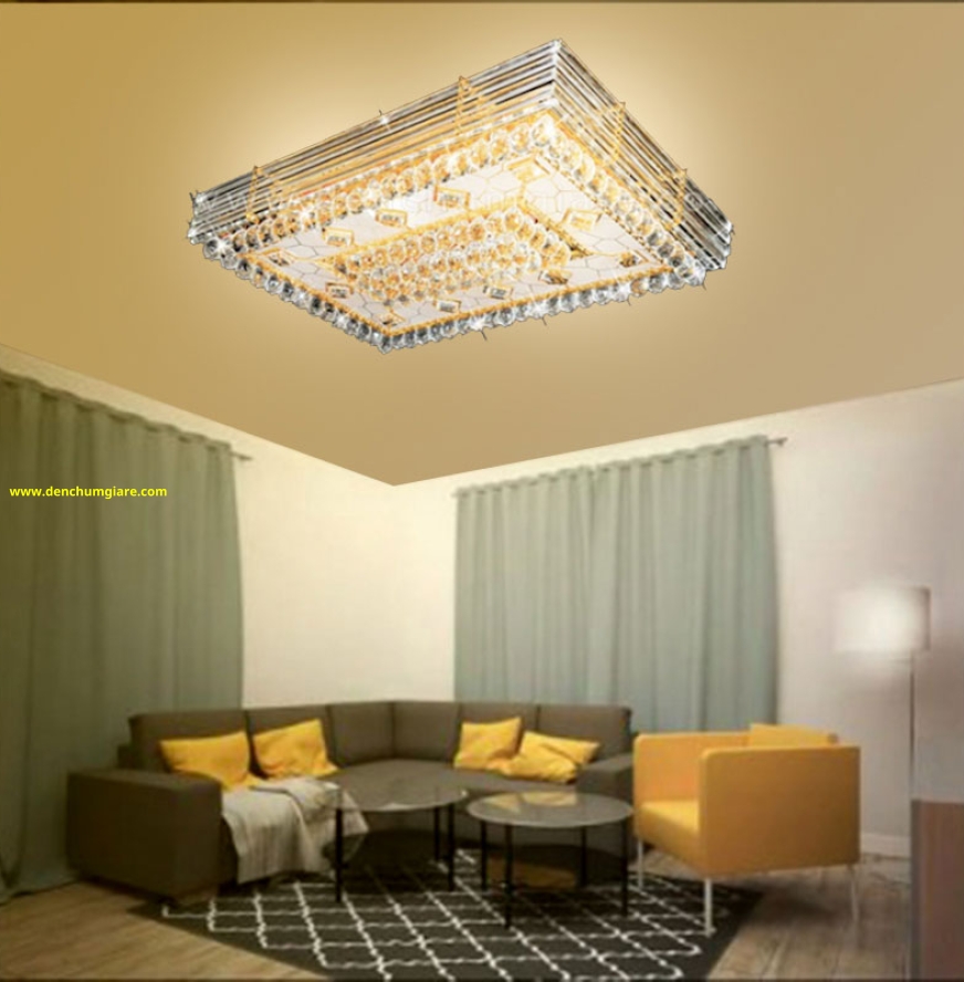 Đèn mâm pha lê NC 8017